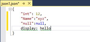 Colorization in Json